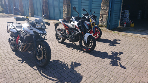 Schweres Motorrad